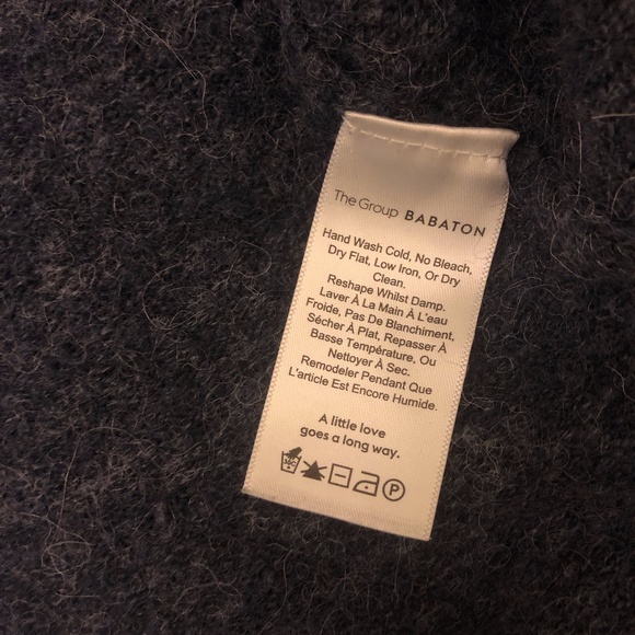 Aritzia Malcorra Sweater in Heather Encore Blue - Picture 5 of 7